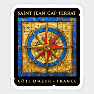 Saint-Jean-Cap-Ferrat, France Sticker